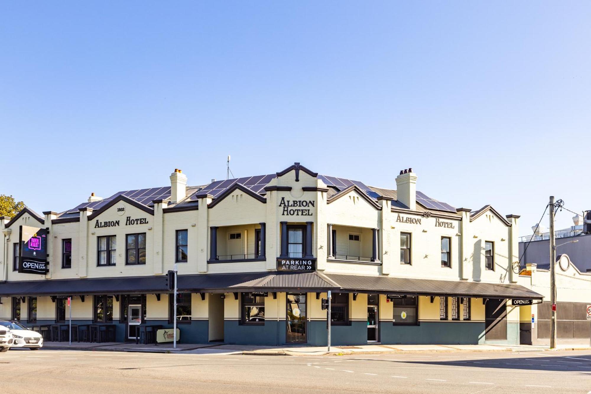 The Albion Hotel Newcastle Esterno foto